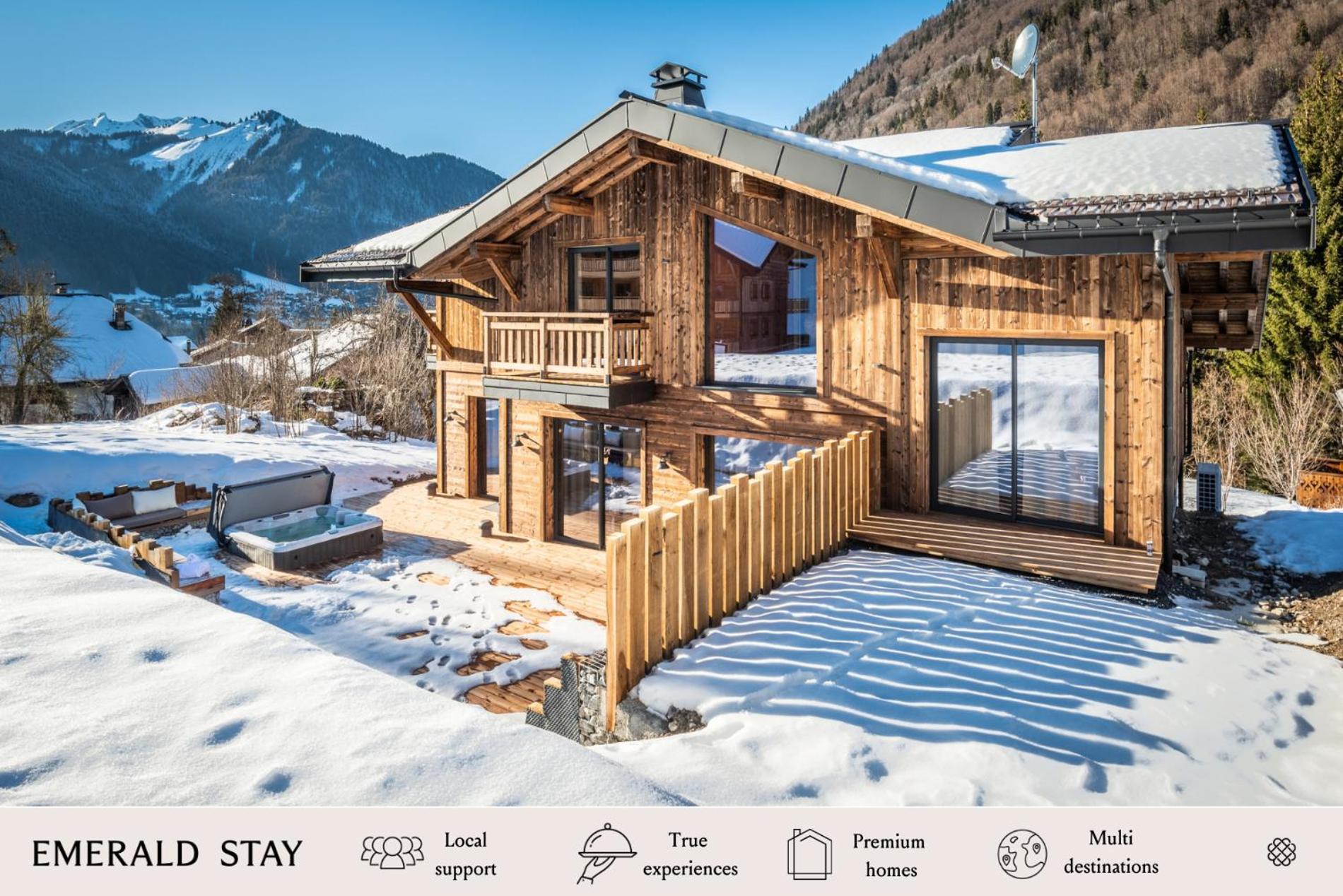 Chalet Azobe Morzine - By Emerald Stay Montriond Exterior foto